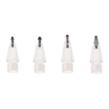 หัวปากกาไอแพด TECHPRO Stylus Apple Pencil Tips Gen1/2 soft needle rubber pencil nibs (4 pcs.)