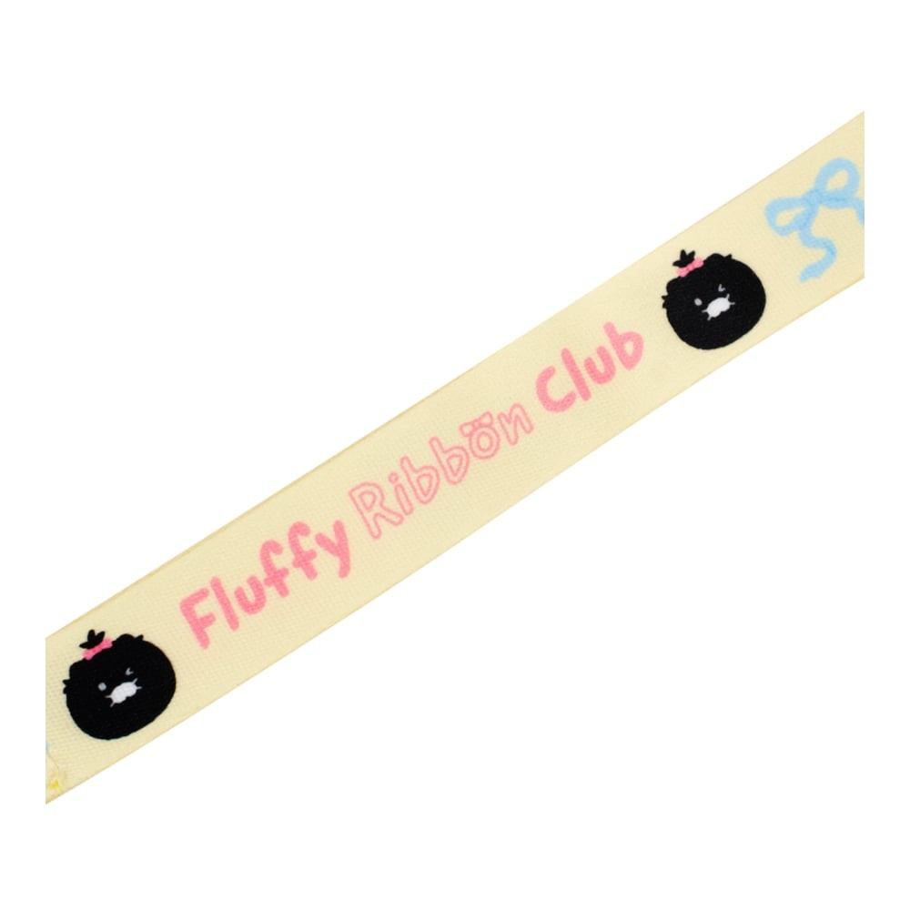 QPLUS x KAKAO Friends สายคล้องโทรศัพท์ Fluffy Ribbon Club Crossbody Strap Yellow
