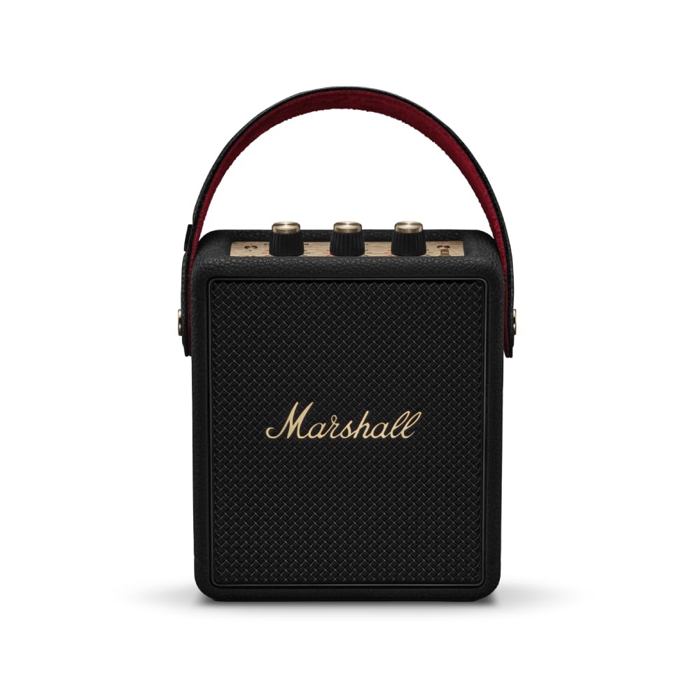 ลำโพงบลูทูธ Marshall Stockwell III Black and Brass