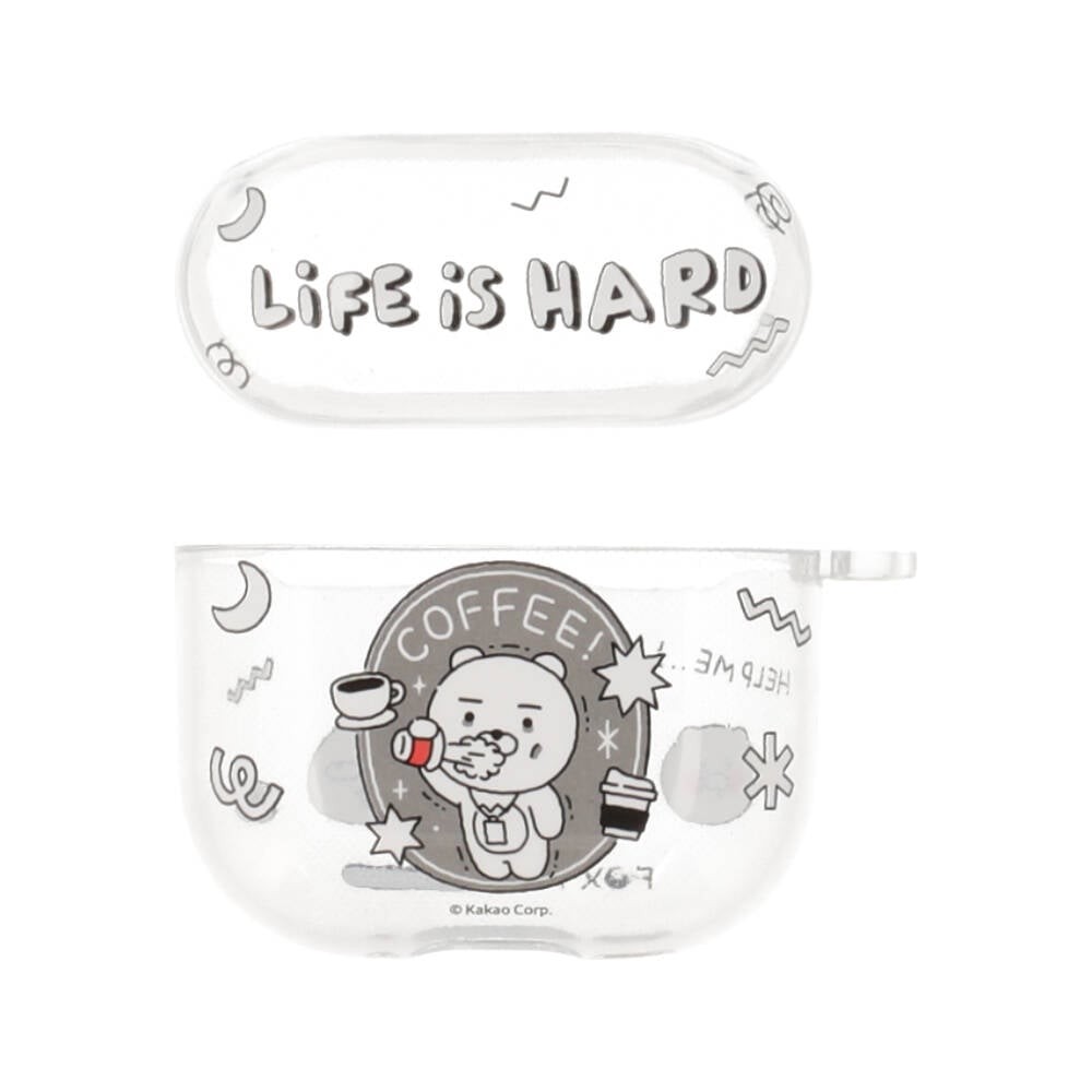 FOX x KAKAO Friends เคส Airpods Gen 4 life is Hard Coffee