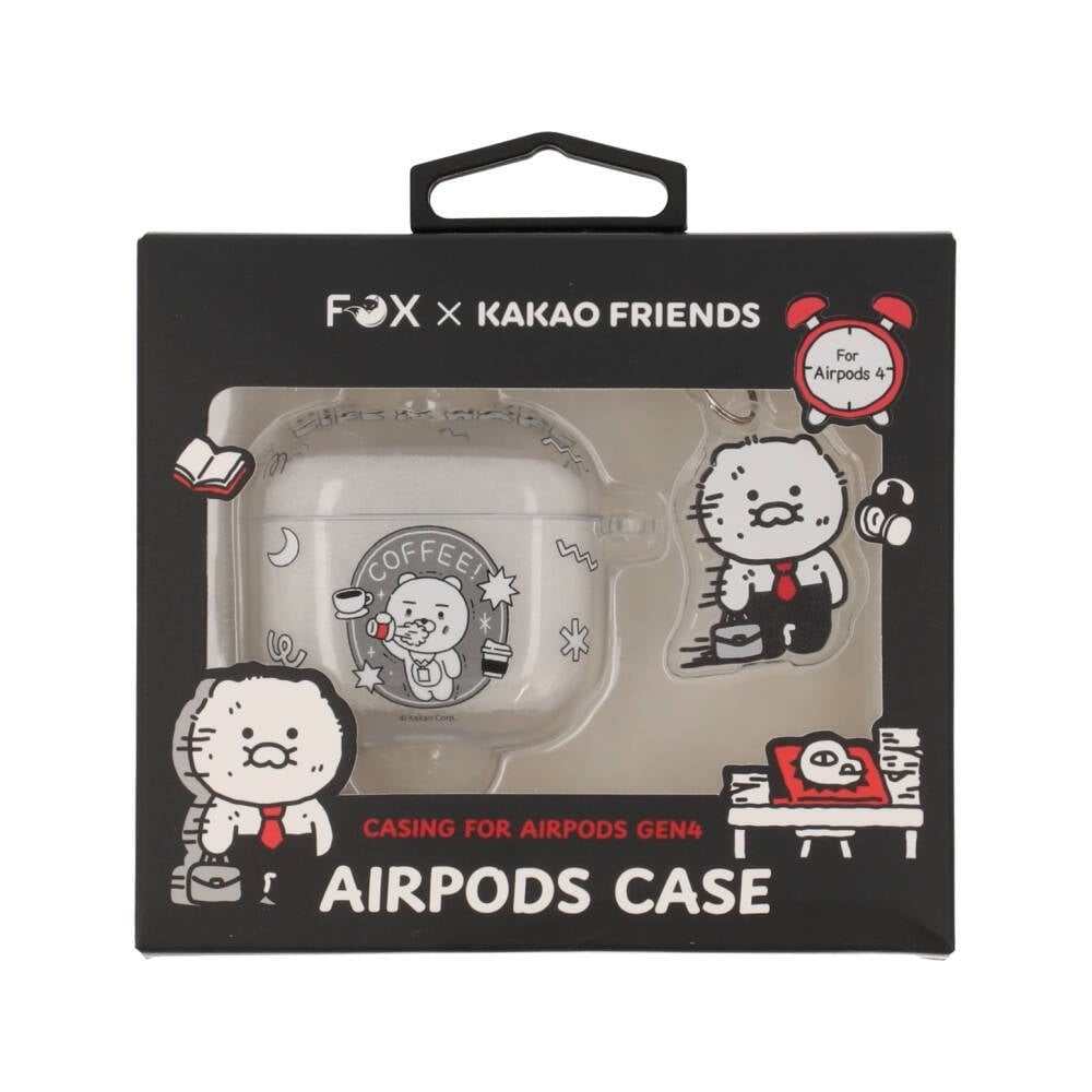 FOX x KAKAO Friends เคส Airpods Gen 4 life is Hard Coffee