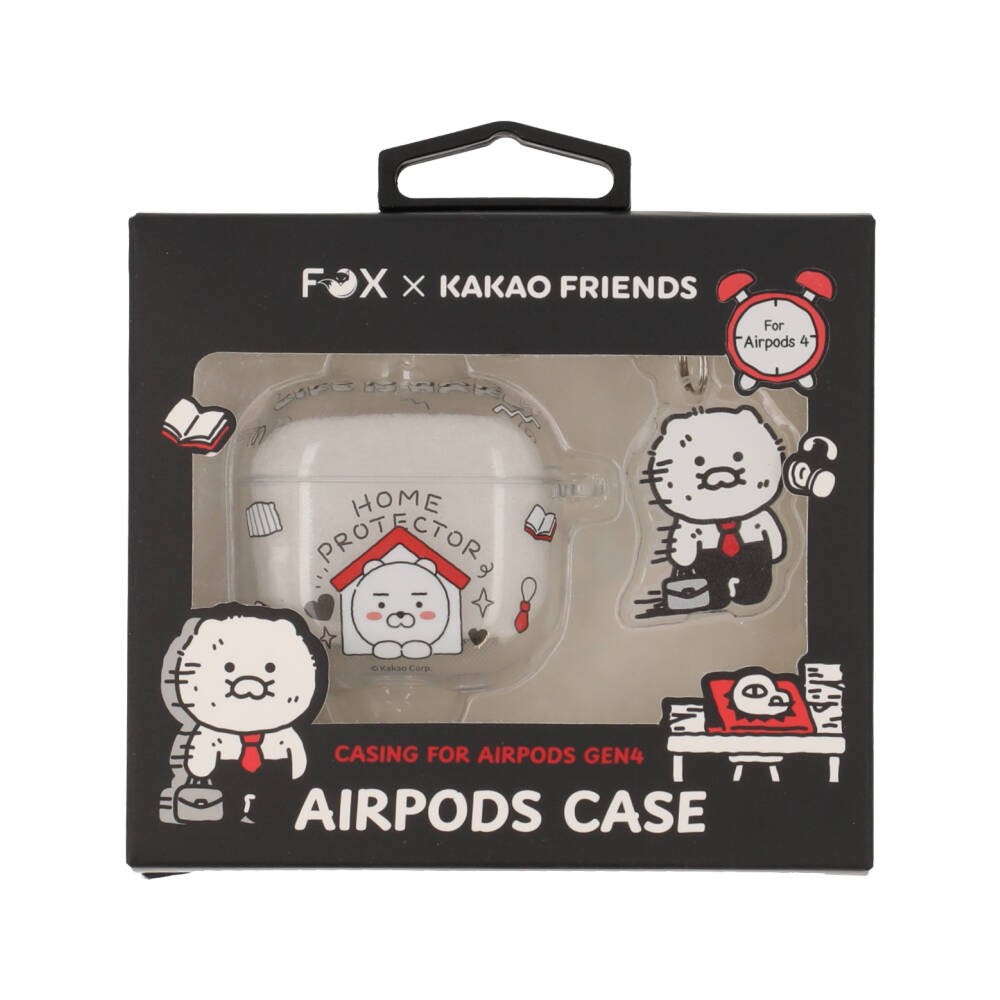 FOX x KAKAO Friends เคส Airpods Gen 4 life is Hard Home Protection