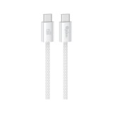 สายชาร์จ QPLUS USB-C to USB-C Cable 60W 1M. White (T6)