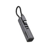 Why Mini Sync Hub Type-C 7 in 1 HB-1074 Grey