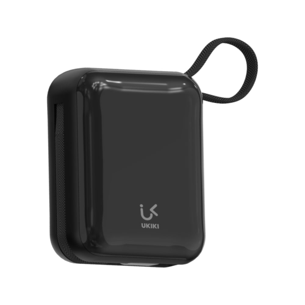 พาวเวอร์แบงค์ Ukiki 10,000 mAh PD35W Built-in Cable Mini Fast KP10-06 (CCC) Black