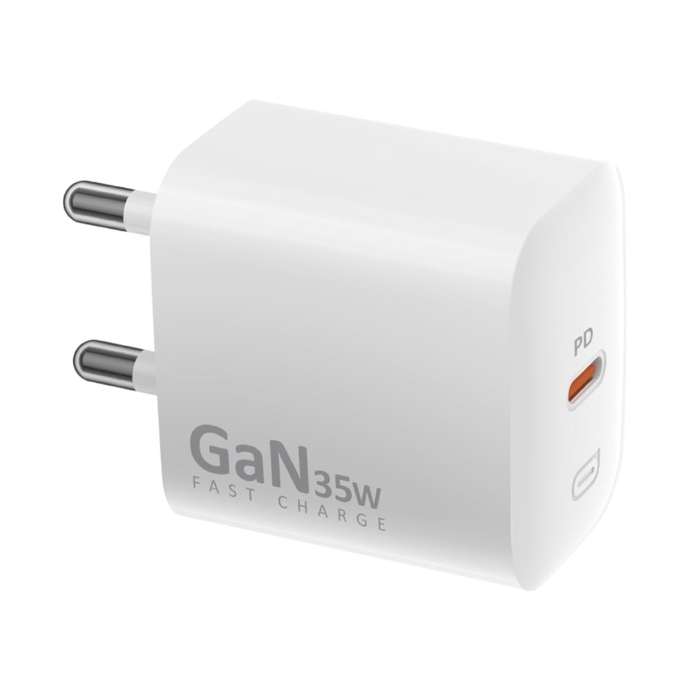 อะแดปเตอร์ ASAKI Wall USB Charger 1 USB-C (PD35W) White (A-2434D) (TISI)