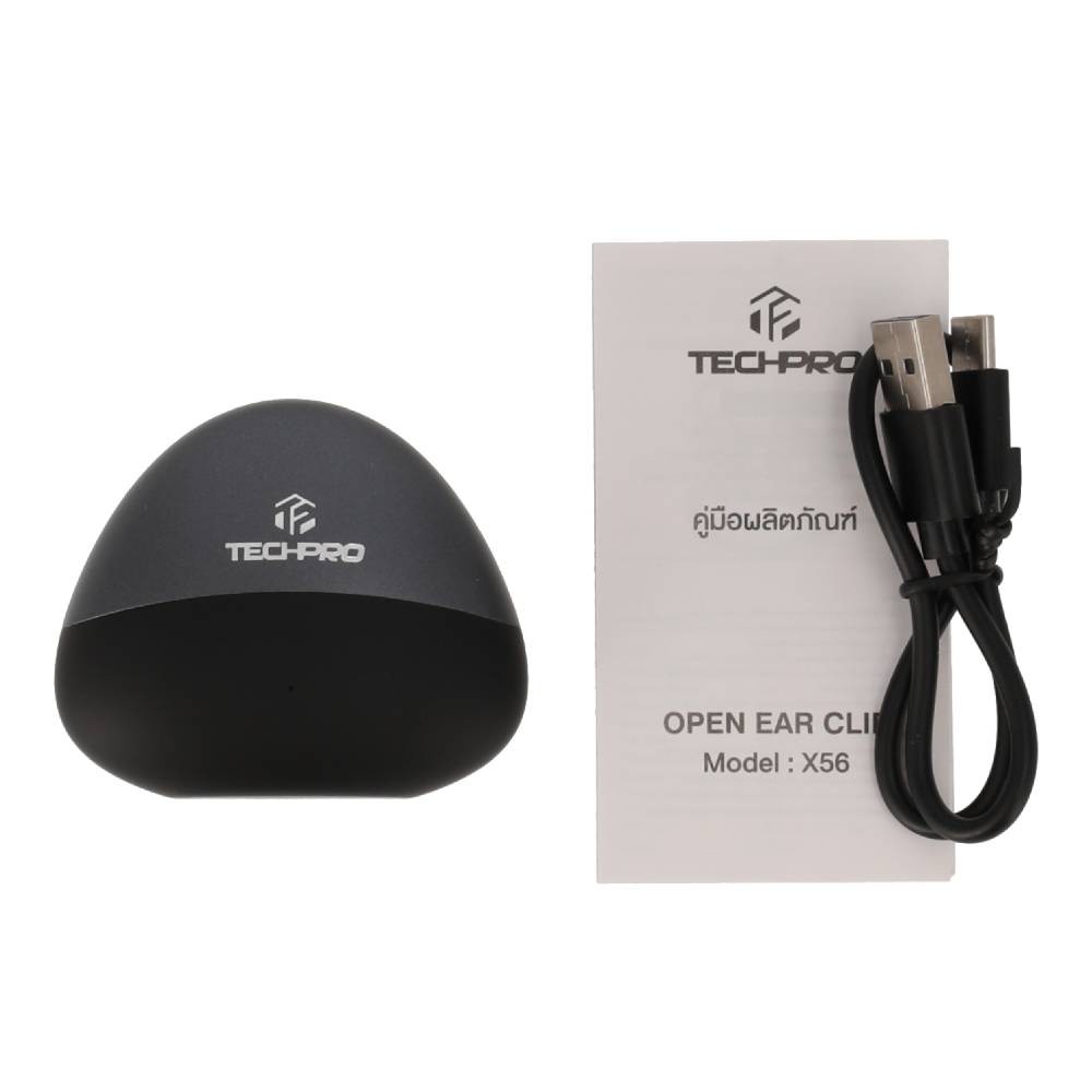 หูฟัง TECHPRO TWS ONI ClipBuds Black
