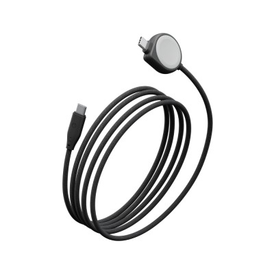 สายชาร์จ Energea Flow Duo Watch 2-in-1 C to C + Watch Cable (for Apple Watch) 60W 1.5M - Black