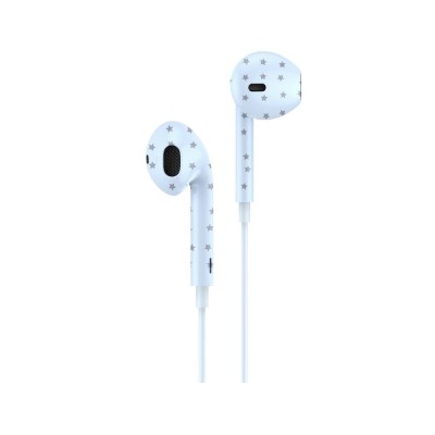 หูฟัง FOX Earphone with Mic. (Lightning) Be a Star Stellar Blue