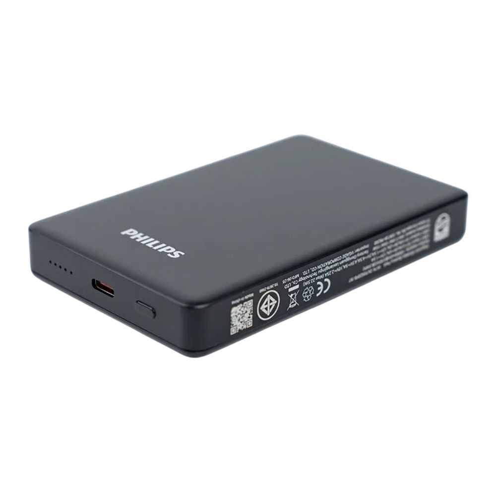 พาวเวอร์แบงค์ Philips 10000mAh DLP9310 Magsafe Black