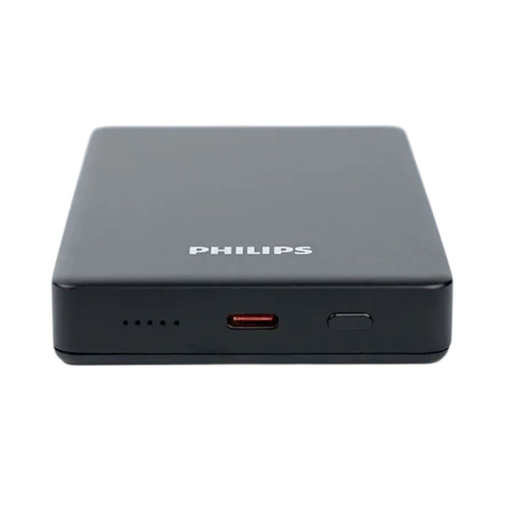 พาวเวอร์แบงค์ Philips 10000mAh DLP9310 Magsafe Black