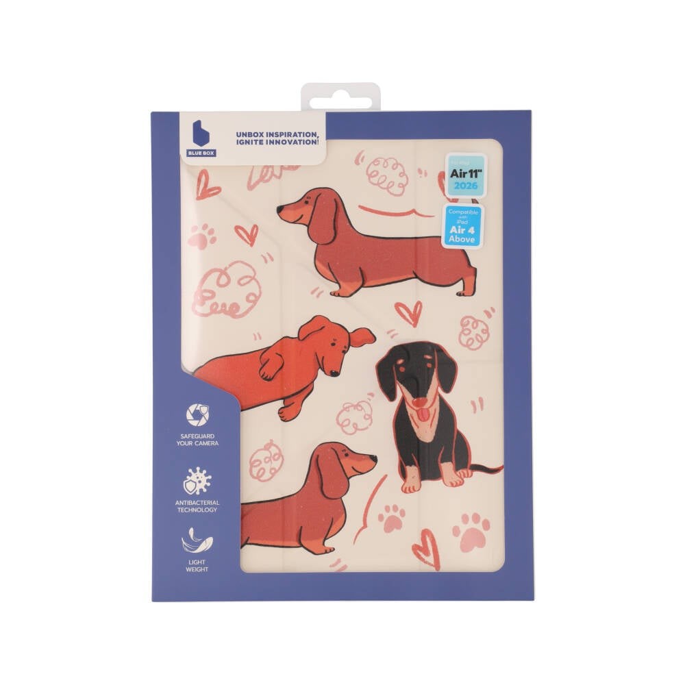Blue Box เคส iPad Air6/7/8 11 2026 (M2/M3/M4) Y Model Art Collector - Sausage Dog