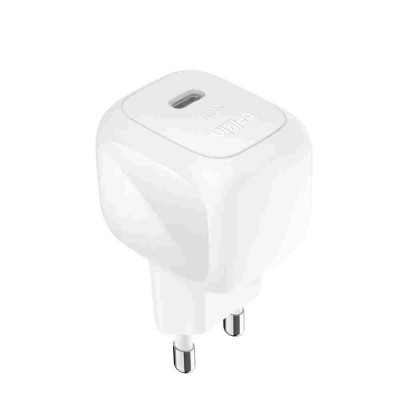 อะแดปเตอร์ Belkin Wall USB Charger 1 USB-C (PD45W) White (WCA013thWH)