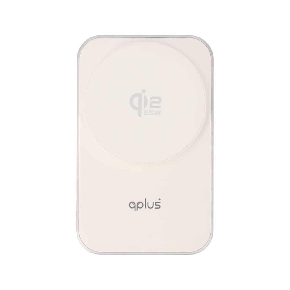 ที่ชาร์จไร้สาย QPLUS 3-in-1 Qi2 Wireless Charger Foldable Magnetic Stand 25W White (TX13-i3-Q22)