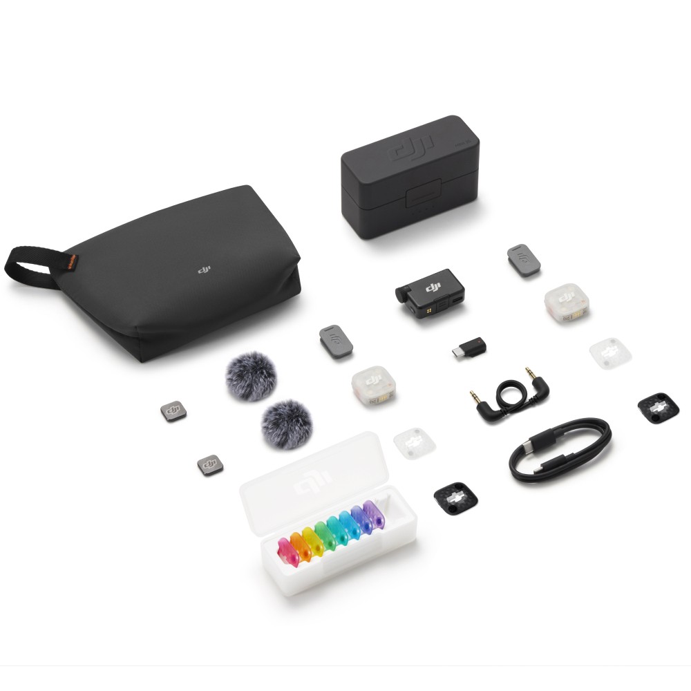 ไมโครโฟน DJI Mic Mini 2S (2 TX + 1 RX + Charging Case)
