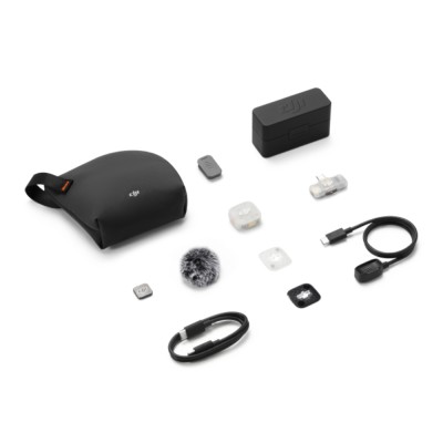 ไมโครโฟน DJI Mic Mini 2S (1 TX + 1 Mobile RX + Charging Case)