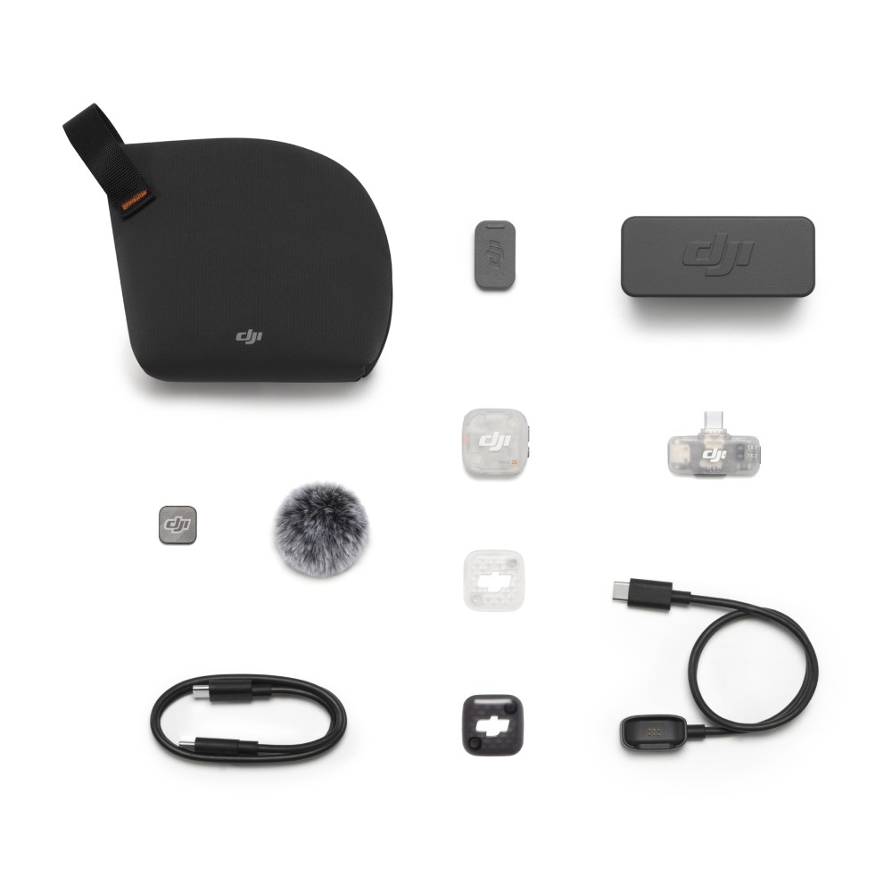 ไมโครโฟน DJI Mic Mini 2S (1 TX + 1 Mobile RX + Charging Case)