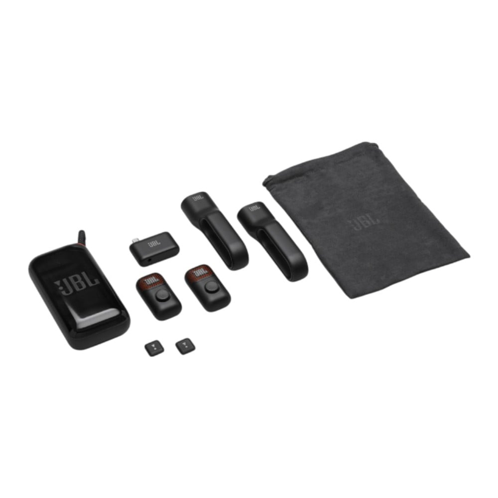ไมโครโฟนไร้สาย JBL EasySing Mic Mini Duo Black