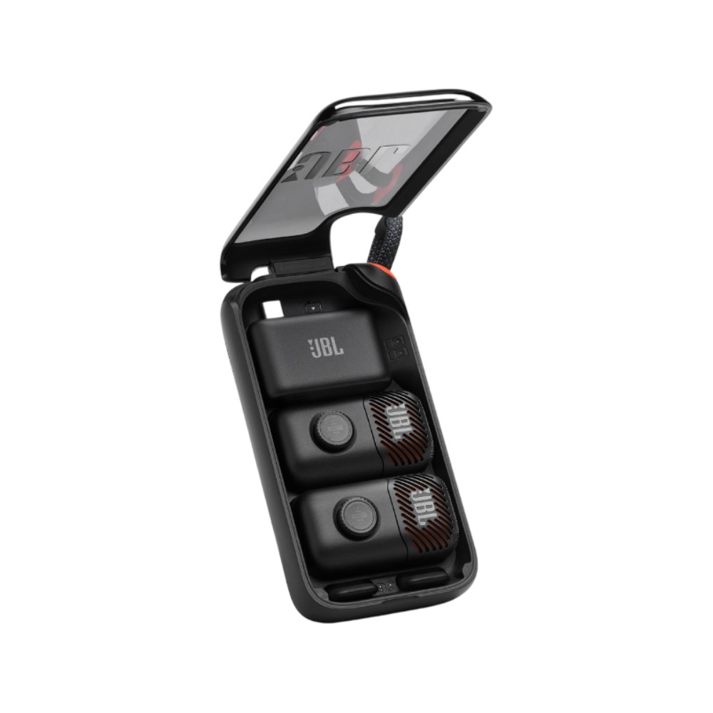 ไมโครโฟนไร้สาย JBL EasySing Mic Mini Duo Black
