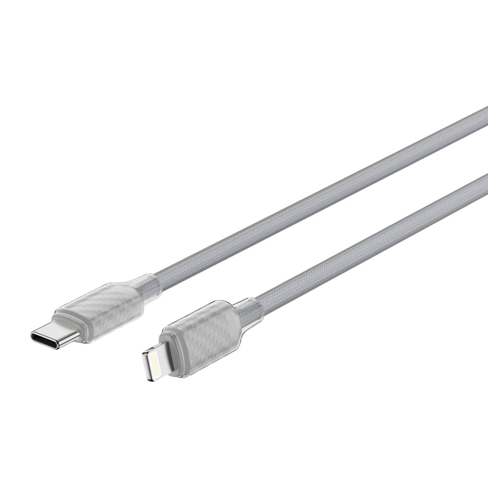สายชาร์จ UKIKI USB-C to Lightning DATA Cable 27W 1M. Gray (KCL-01GY)