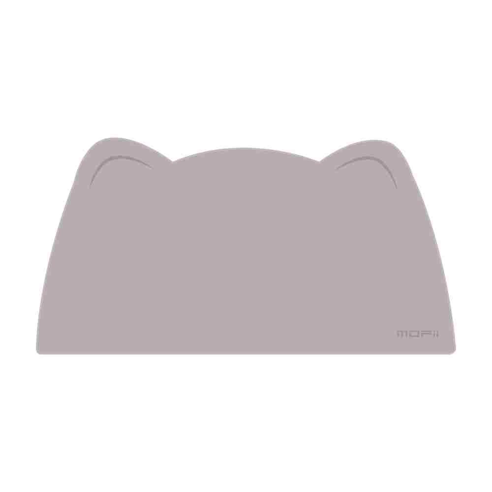 แผ่นรองเมาส์ MOFii Deskmat Meow Meow Desk M028 Pebble Gray