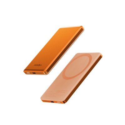พาวเวอร์แบงค์ Energea 5000 mAh ALUPAC Mini Aluminium Magsafe - Orange (CCC)