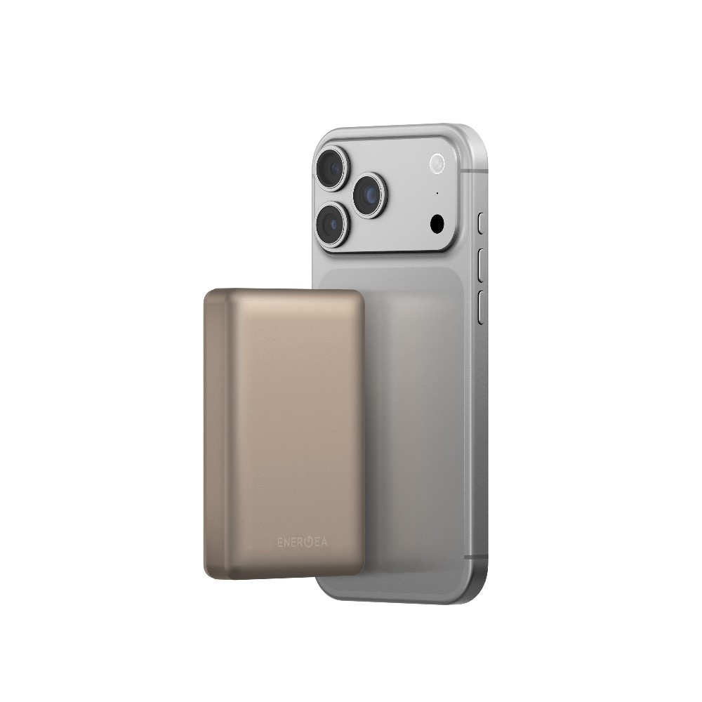 พาวเวอร์แบงค์ Energea 10000 mAh ALUPAC Aluminium Magsafe - Gold (CCC)