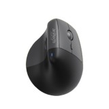 เมาส์ไร้สาย Anitech Vertical W241-BK Dual Function 2.4G+BT Black