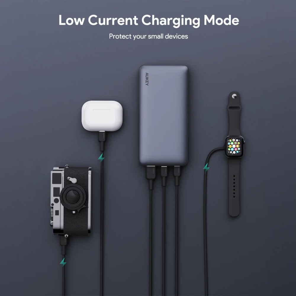 พาวเวอร์แบงค์ AUKEY 20000 mAh Sprint X 130W Portable PB-Y43P Gray (CCC)