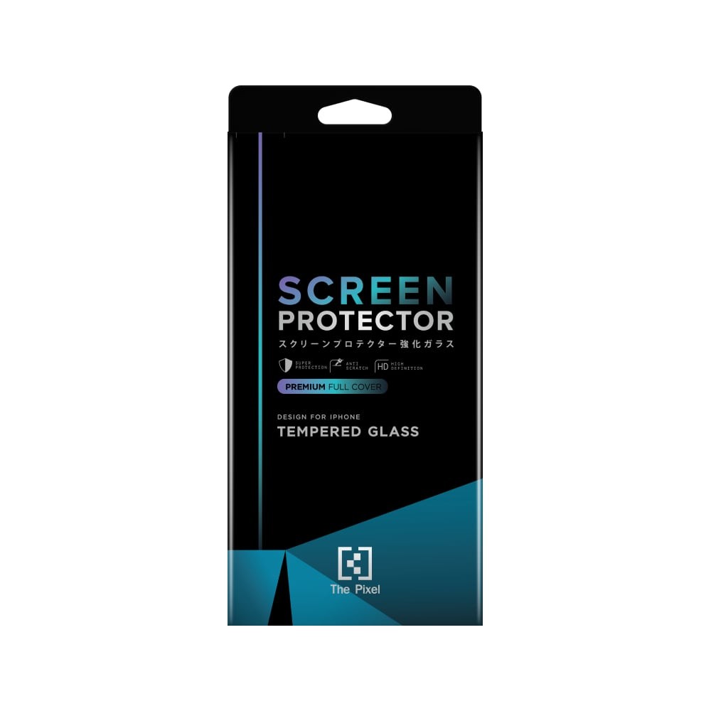 ฟิล์มกันรอย The Pixel iPhone 18 Pro Max Tempered Glass Black