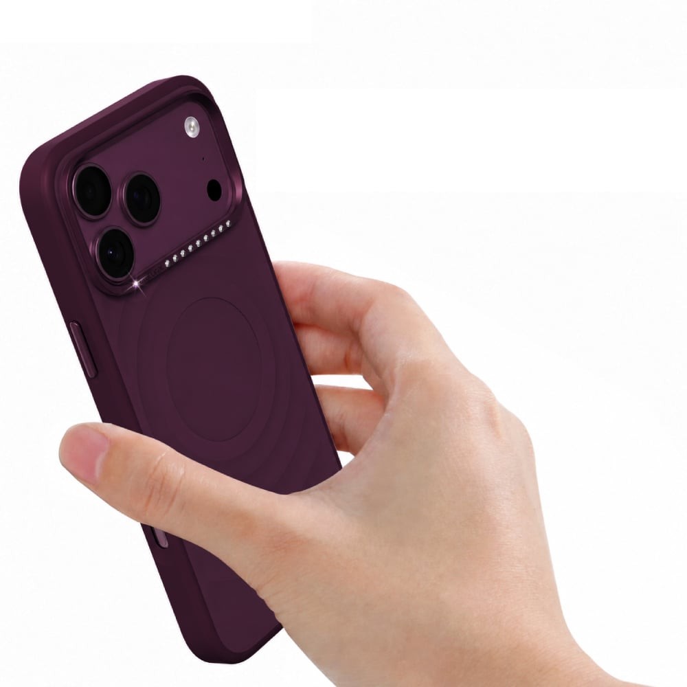 เคส Mutural iPhone 18 Pro Max/17 Pro Max Ripple Burgundy