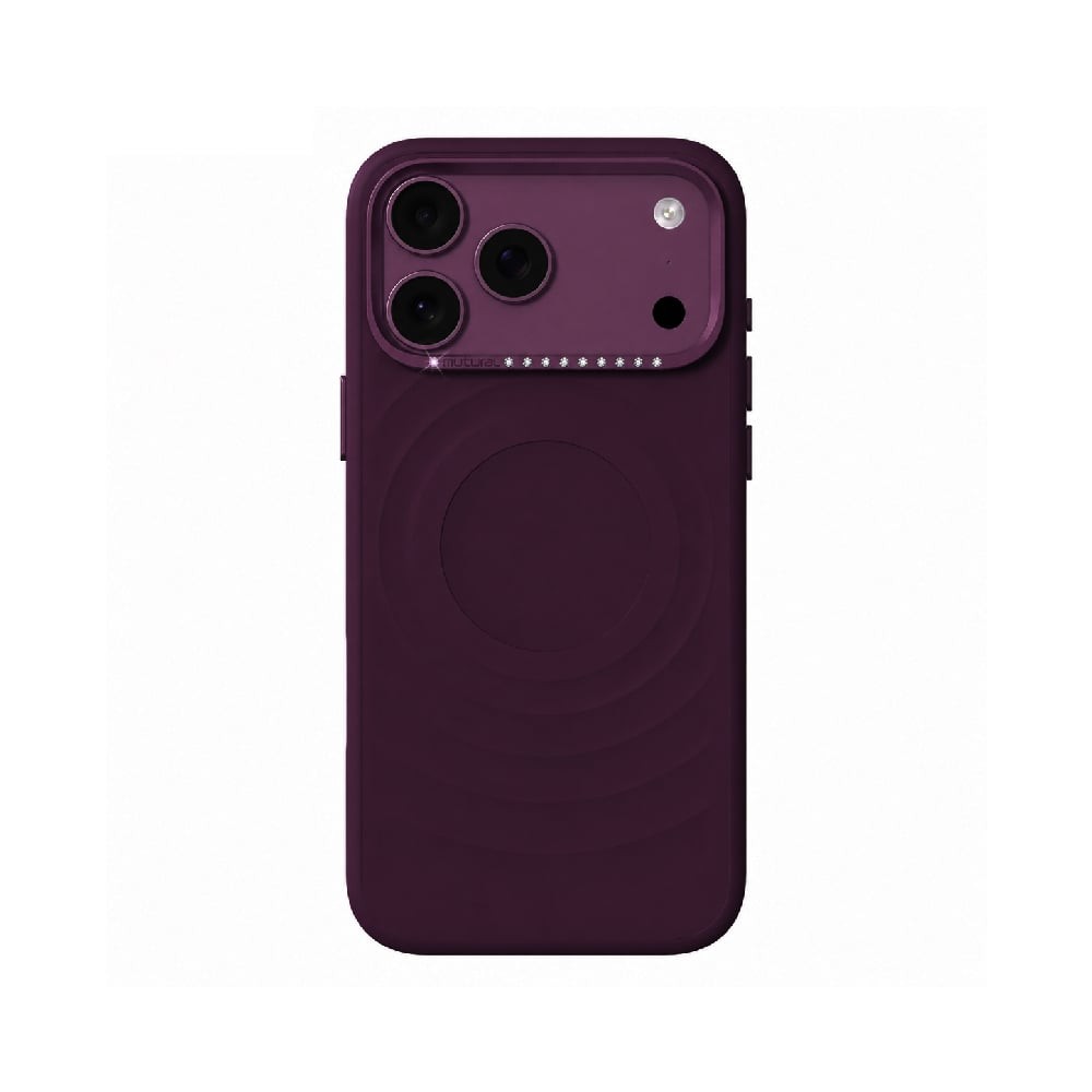 เคส Mutural iPhone 18 Pro Max/17 Pro Max Ripple Burgundy