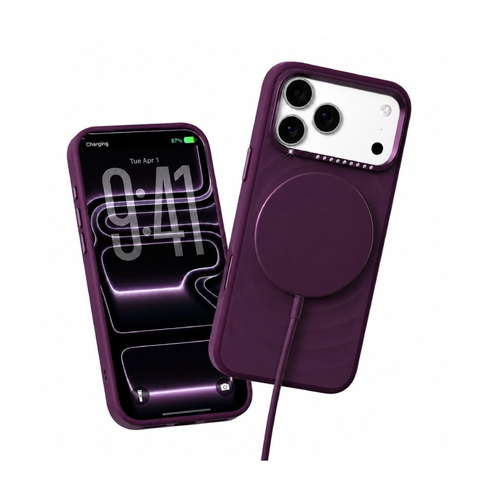เคส Mutural iPhone 18 Pro Max/17 Pro Max Ripple Burgundy