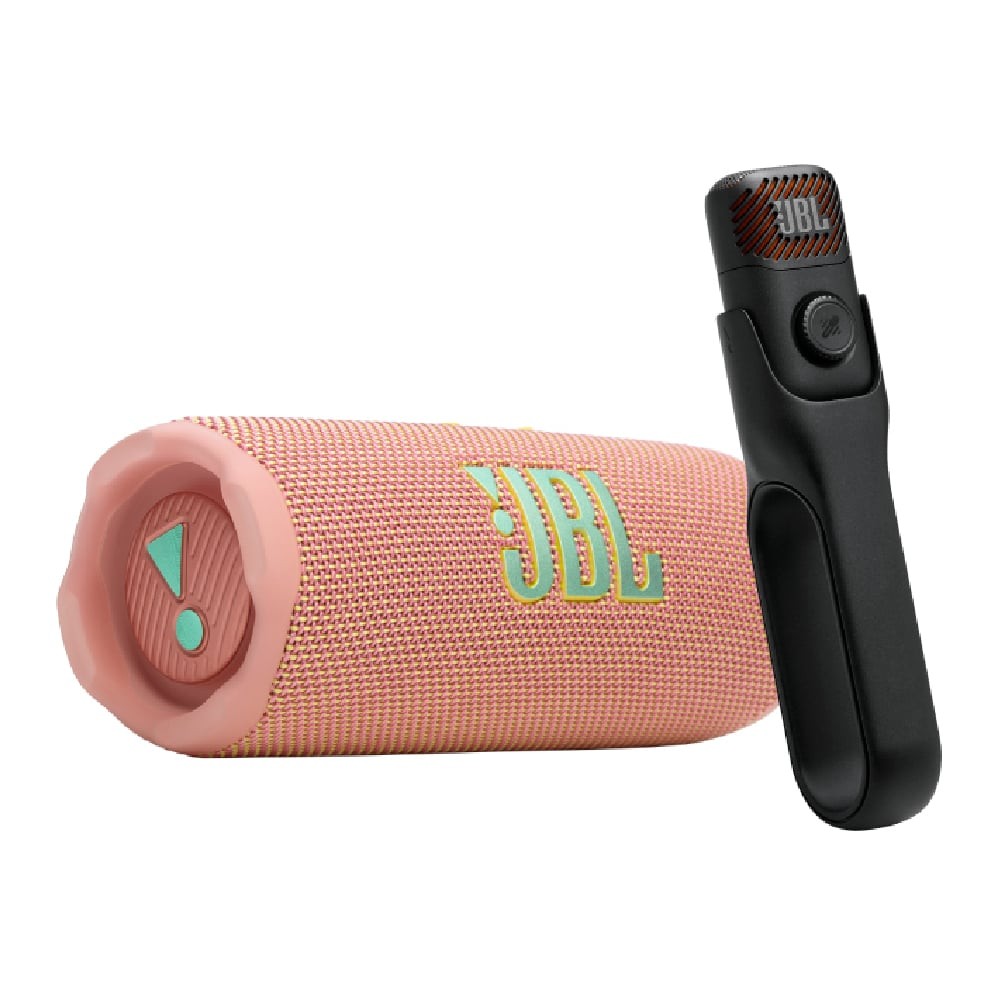 ลำโพงบลูทูธ JBL Karaoke Set Sing&Go Pink (Flip7 & EasySing Mic Mini)