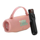 ลำโพงบลูทูธ JBL Karaoke Set Sing&Party Pink (Charge6 & EasySing Mic Mini)