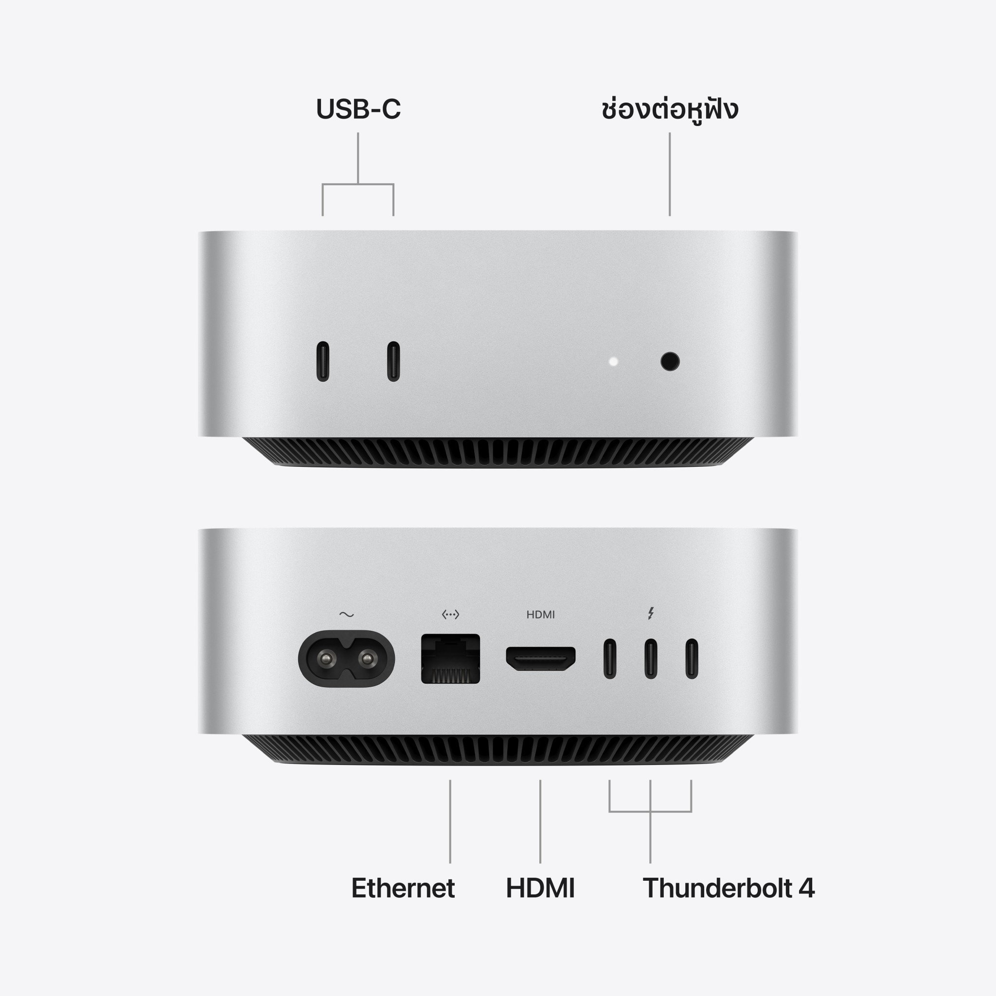 Mac mini : M6 chip 12C CPU/12C GPU/16GB/256GB-THA-2026