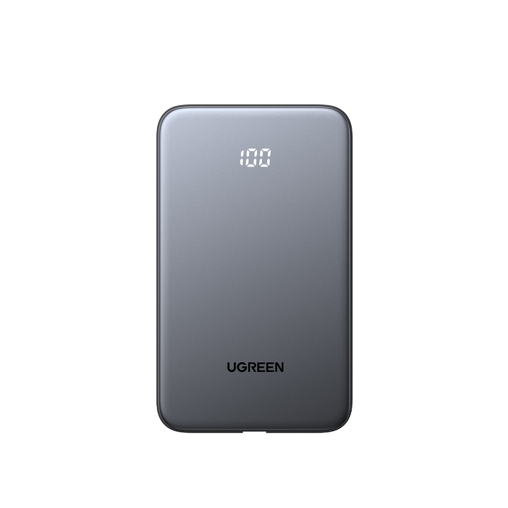 พาวเวอร์แบงค์ Ugreen Power Bank 10000 mAh 20W 1C1A Build-in Cable PB526-75161C Black (CCC)