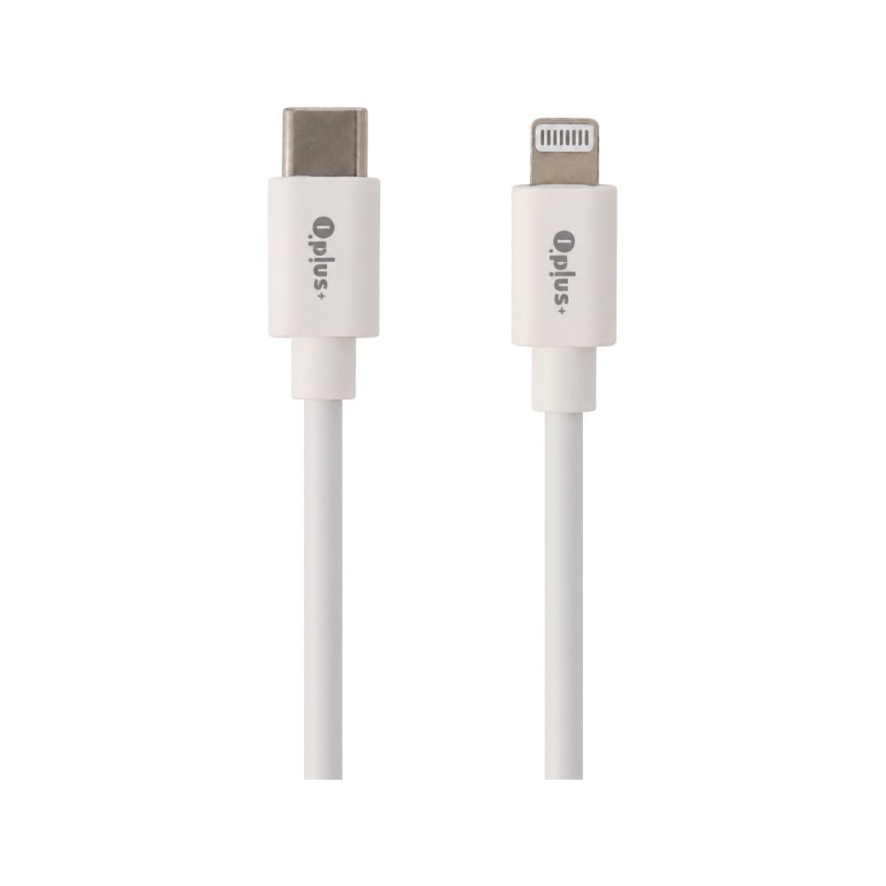 สายชาร์จ QPLUS USB-C to Lightning 1.2M. White (T5)