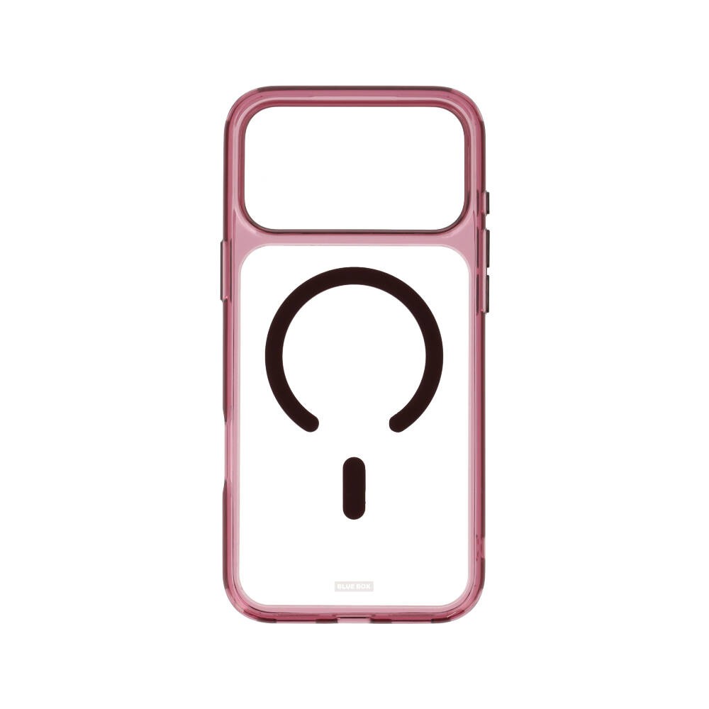 เคส Blue Box iPhone 18 Pro Max/17 Pro Max Crystal Edge with magnetic Burgundy