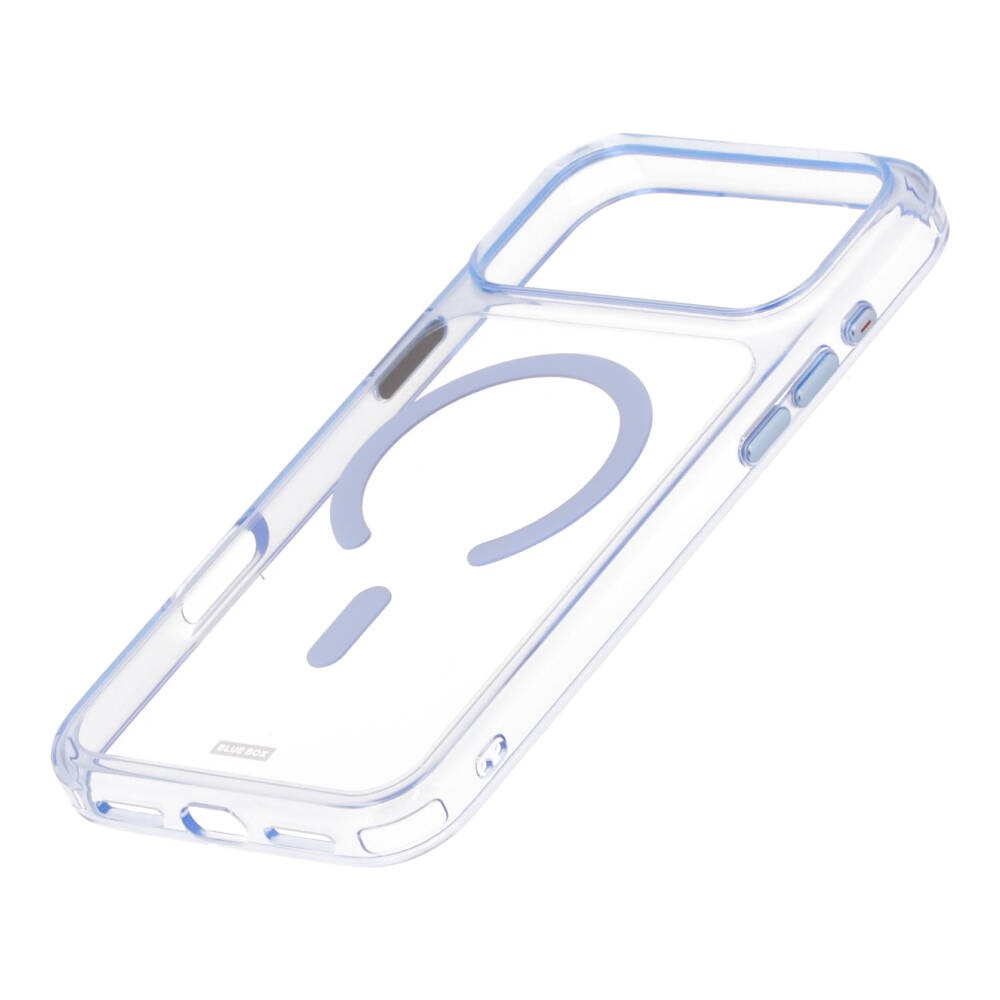 เคส Blue Box iPhone 18 Pro Max/17 Pro Max Crystal Edge with magnetic Glacier
