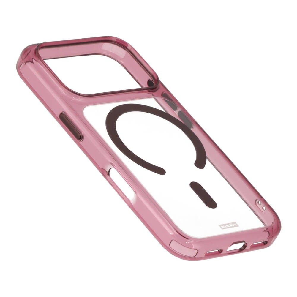 เคส Blue Box iPhone 18 Pro/17 Pro Crystal Edge with magnetic Burgundy