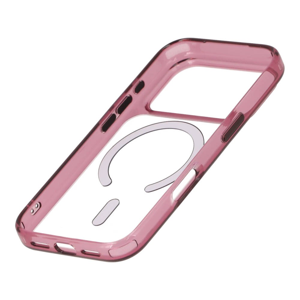 เคส Blue Box iPhone 18 Pro/17 Pro Crystal Edge with magnetic Burgundy