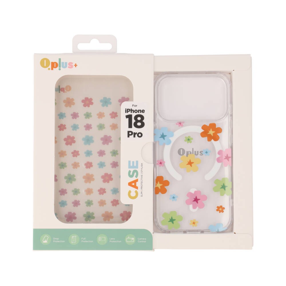 เคส QPLUS iPhone 18 Pro/17 Pro Flower with Magnetic