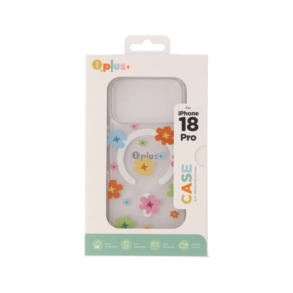 เคส QPLUS iPhone 18 Pro/17 Pro Flower with Magnetic