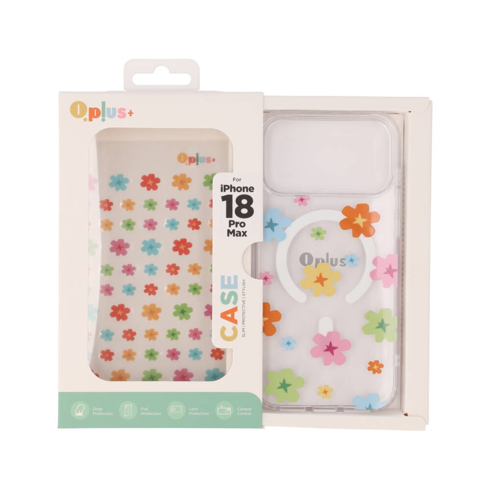 เคส QPLUS iPhone 18 Pro Max/17 Pro Max Flower with Magnetic