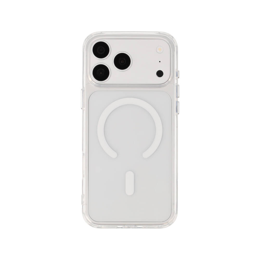 เคส TECHPRO iPhone 18 Pro Max/17 Pro Max Crystal PC Clear 2.0mm. with magnetic
