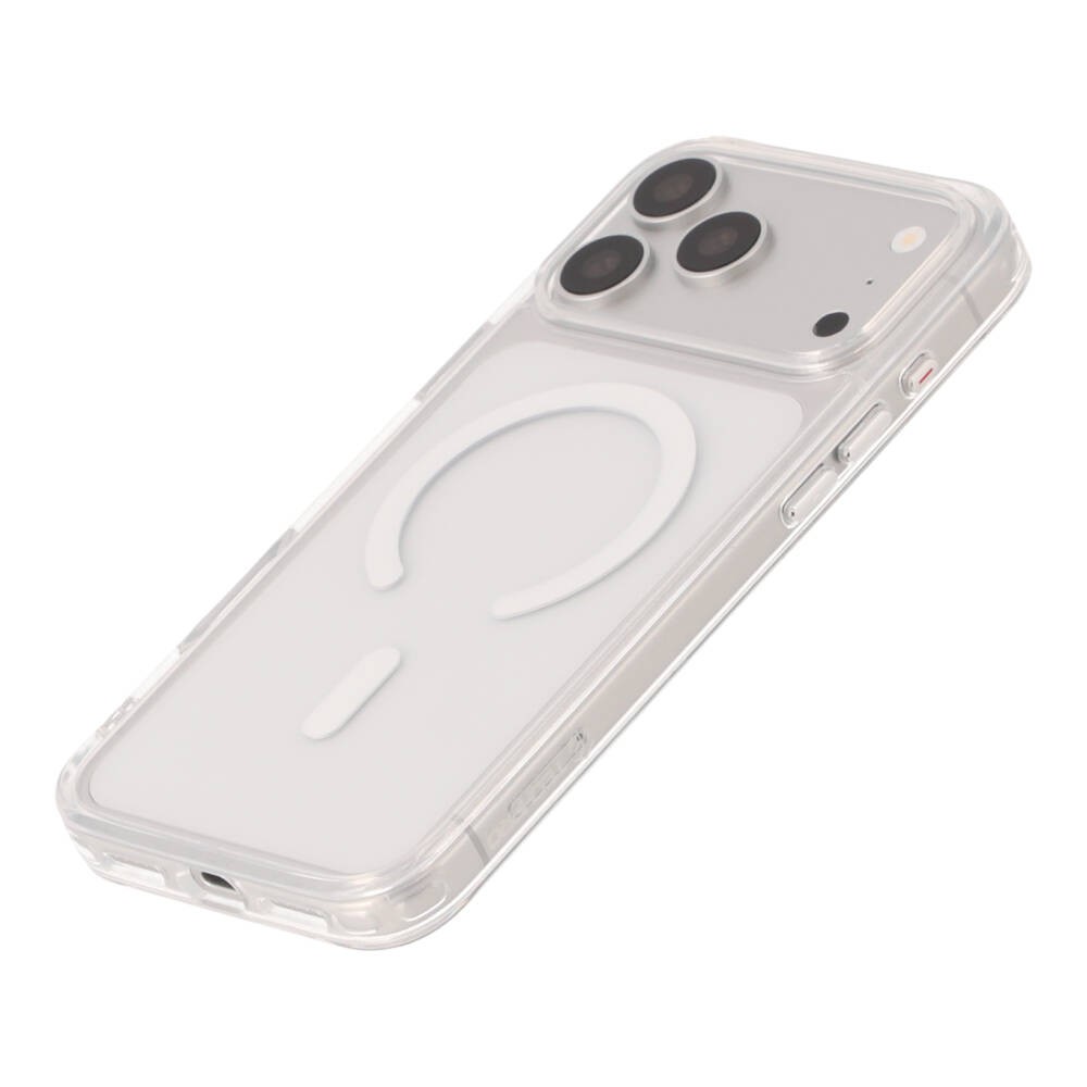 เคส TECHPRO iPhone 18 Pro Max/17 Pro Max Crystal PC Clear 2.0mm. with magnetic