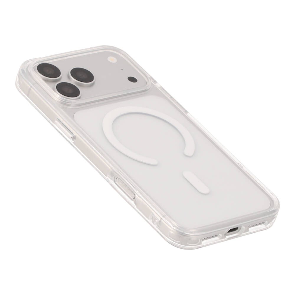 เคส TECHPRO iPhone 18 Pro Max/17 Pro Max Crystal PC Clear 2.0mm. with magnetic