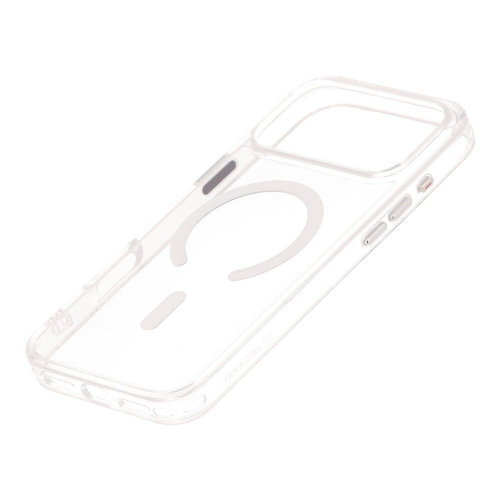 เคส TECHPRO iPhone 18 Pro Max/17 Pro Max Crystal PC Clear 2.0mm. with magnetic
