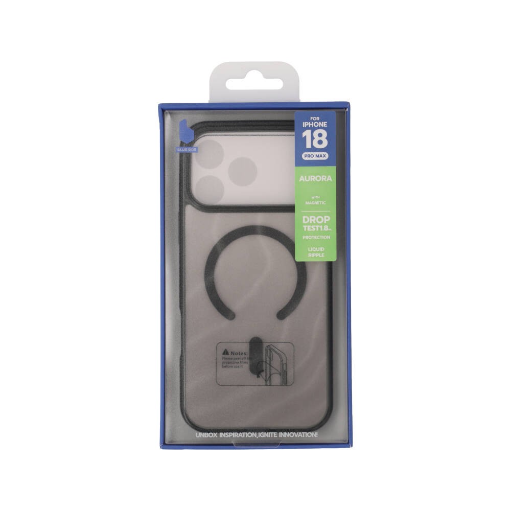 เคส Blue Box iPhone 18 Pro Max/17 Pro Max Aurora with magnetic Black